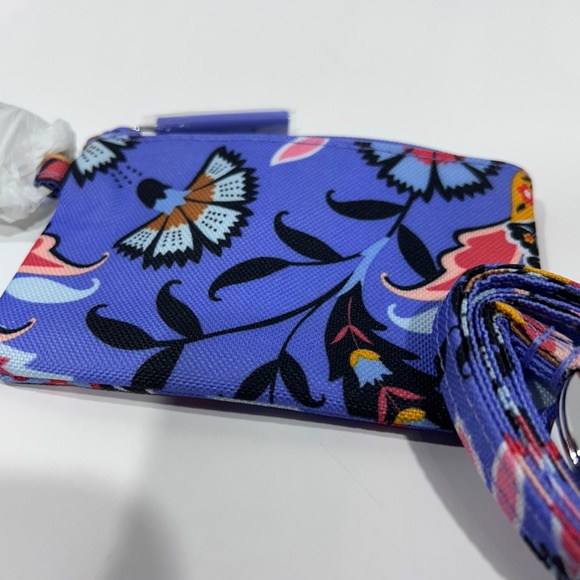 NEW Vera Bradley Lavender "MURAL GARDEN" Zip ID & Lanyard set -*Retired Pattern* - Picture 6 of 6